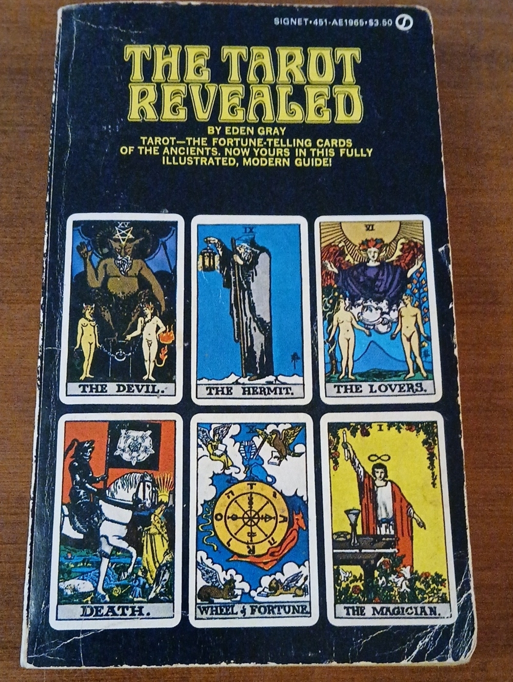 The Tarot Revealed By Eden Gray 1969 Vintage Paperback Tarot Guide